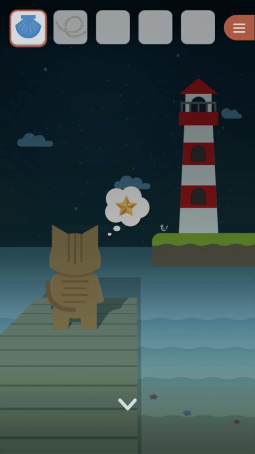 どうぶつの島の猫