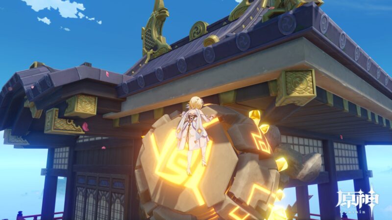 原神の天守閣の頂上に登るコツ