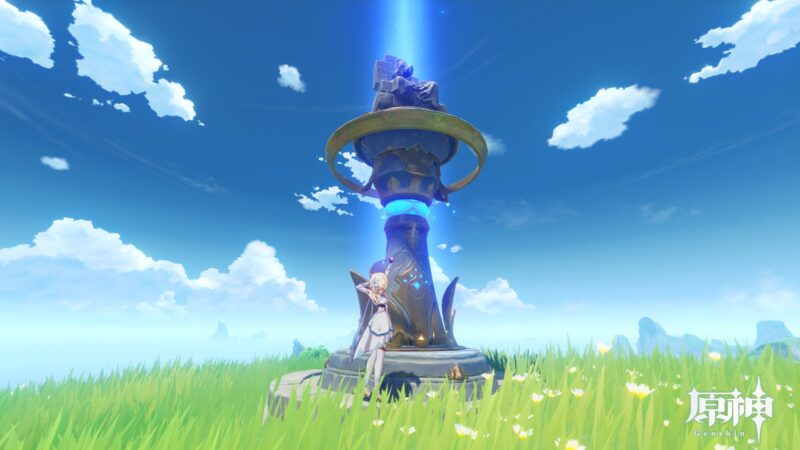 原神の璃月エリアの七天神像